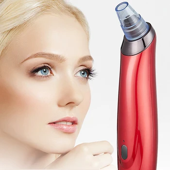

Electronic Vacuum Cleaner Black Dot T Zone Blackhead Clean Face Machine Electric rotation Cleaning Facial Blackhead Beauty