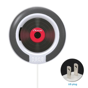 

Built In Speaker Prenatal Education USB Port With Bluetooth CD Player FM Radio Wall Mountable Portable Boombox Remote Control