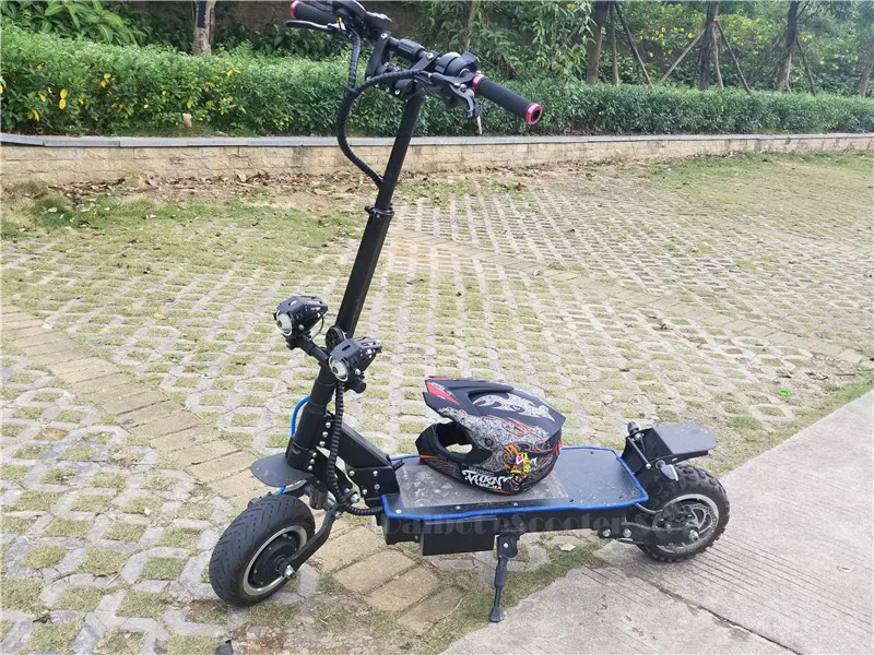 Daibot Powerful Electric Bike 11inch 2 Wheel Electric Scooters Dual Motor 1600W 60V Adult Off Road Electric Skateboard With Seat (20)