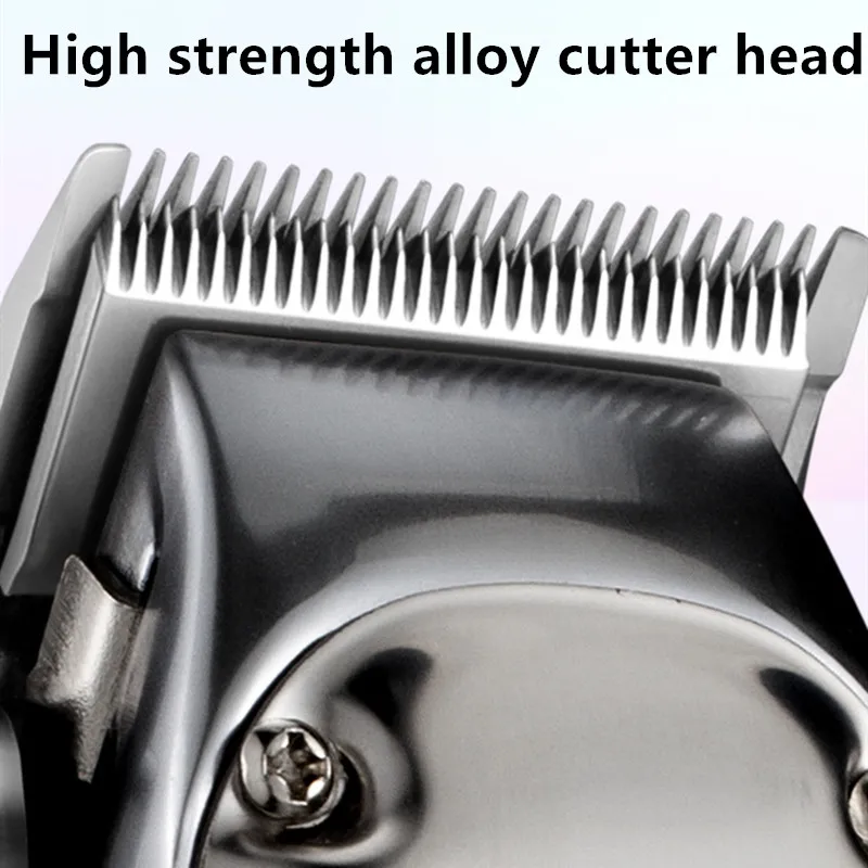 Günstige Kemei 1997 110 240v edelstahl professional hair clipper wiederaufladbare push scher männer der elektrische bart rasiermesser haar clipper