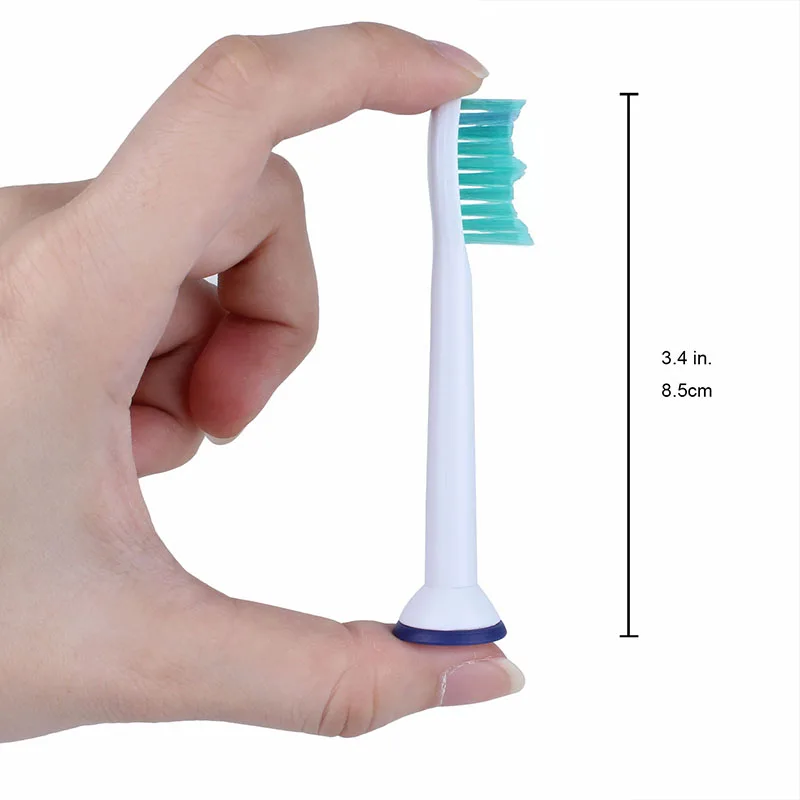 4 шт HX6014 сменные насадки для зубных щеток для Philips Sonicare, насадки для зубных щеток с крышкой и мягкой щетиной