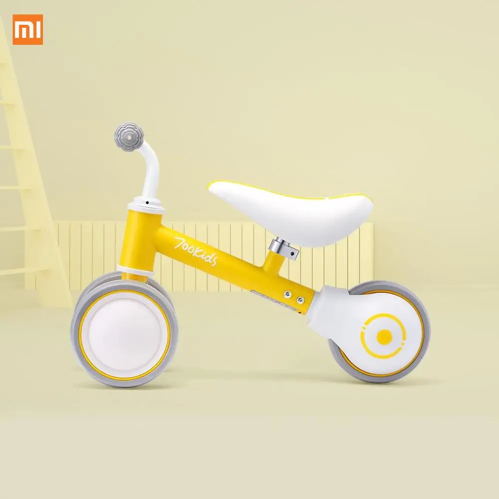 Xiaomi Mijia Дети Детский велосипед с доп. балансом для детей от 1 до 2 лет Old Baby йо-йо машину Non-педаль раздвижные чтобы учиться ходить велосипед Максимальная нагрузка 25 кг при покупке от Youpin