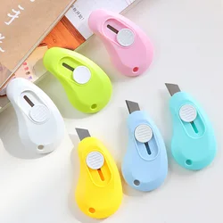 Bonito mini utilitário faca pequeno bolso tamanho ofício caixa de embalagem papel envelope cortador prático abridor carta estudante arte suprimentos