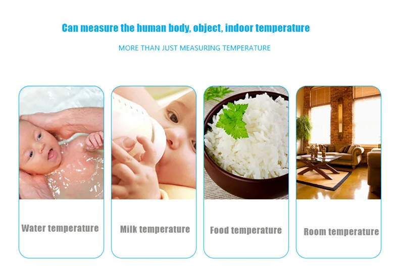 Портативный температуры цифровой Бесконтактный ЖК электронный термометр инфракрасный для взрослых/ребенка лоб Termometre забота о здоровье дома