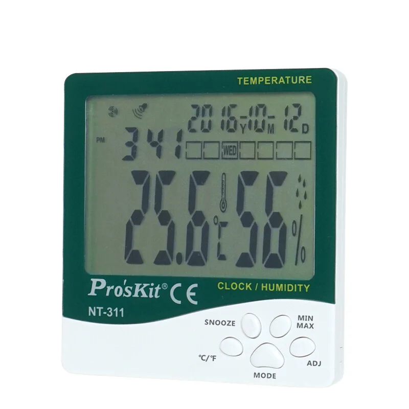 NT312 Medidor de temperatura y humedad ambiental interior/exterior