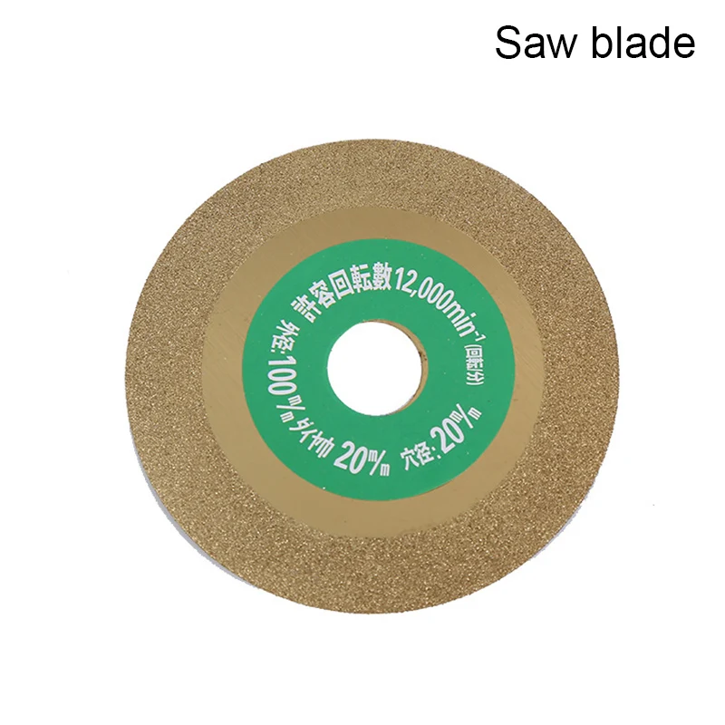 1 Pcs 100mm Diamond Saw Blades Disc Wheel Glass Ceramic Cutting Wheel for Angle Grinder SEP99 - Цвет: Cutting Wheel