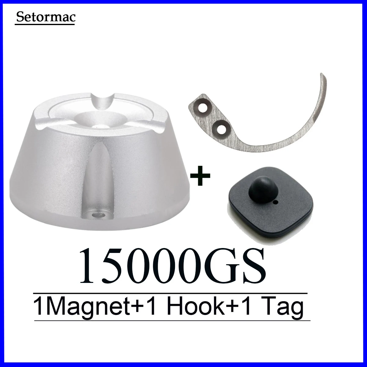 Drivkraft råolie leder Magnetic Detacher 15000GS Universal Security Tag Remover+Hook Detacher + Magnetic Tag Anti Shoplifting Systems