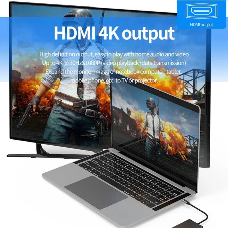 Blueendless 10 в 1 USB C концентратор мульти HDMI адаптер к USB 3,0 кард-ридер USB-C 3,1 Для MacBook Pro VGA LAN порт