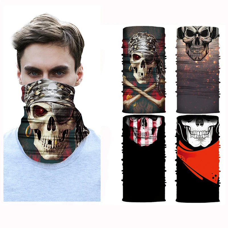 

3D Ski Cycling Scarf Neck Warmer Headwear Balaclava Bandana Bike Training Exercise Headband Shemagh Neck Gaiter