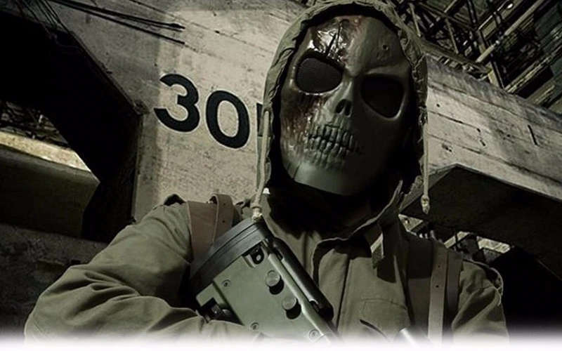Армия двух страйкбол Пейнтбол Маска Череп полная защитная маска для лица черный охота военный Wargame тактические маски