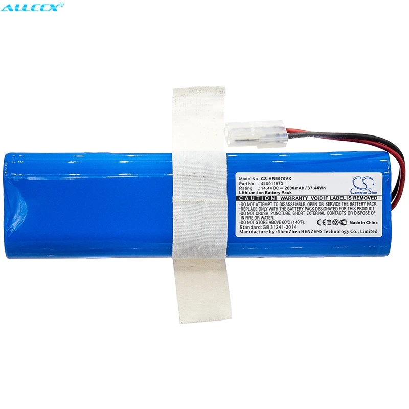 Cameron Sino 2600mAh аккумулятор 440011973 для Hoover BH70970 Rogue 970 робот пылесос Wi Fi
