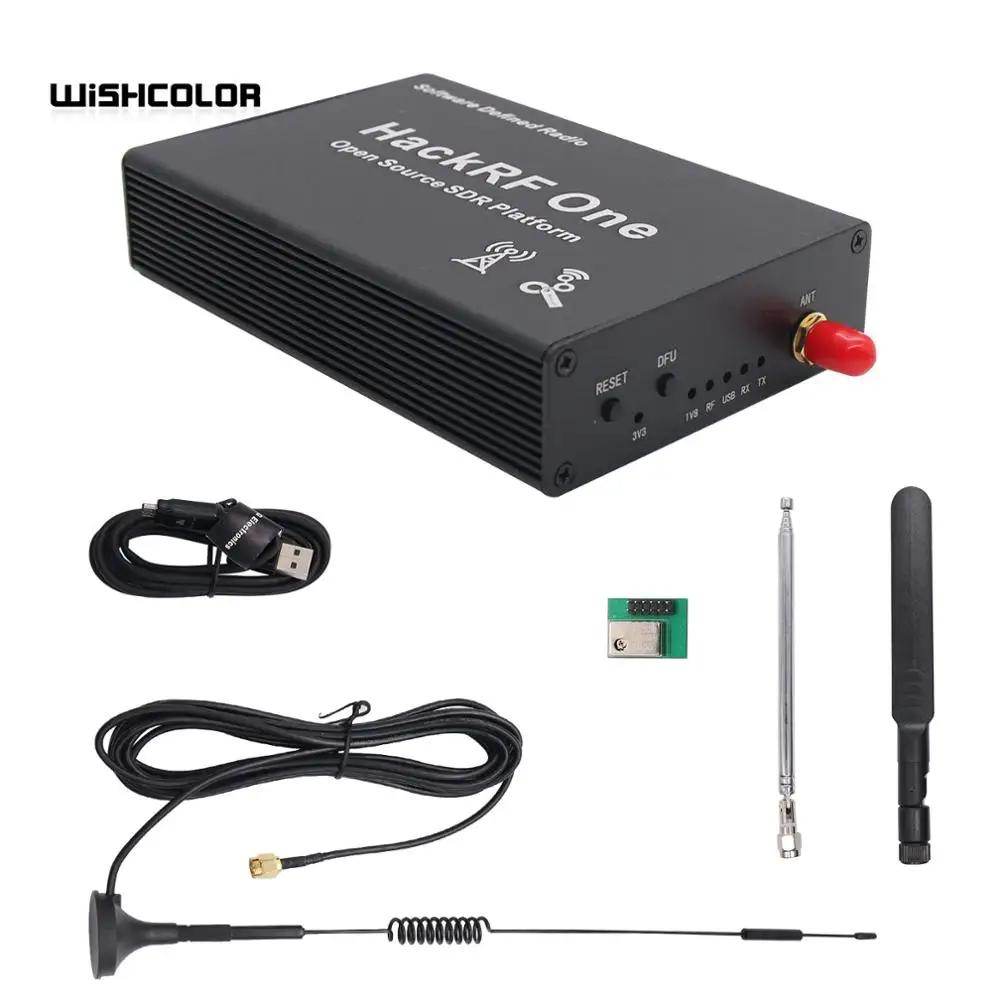 1MHz 6GHz HackRF One Software Defined Radio SDR & Antennas Bundle
