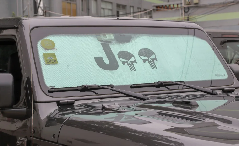 Автомобильный солнцезащитный козырек из алюминиевой фольги для Jeep Wrangler JL+ защита конфиденциальности солнцезащитный козырек неограниченное количество аксессуаров