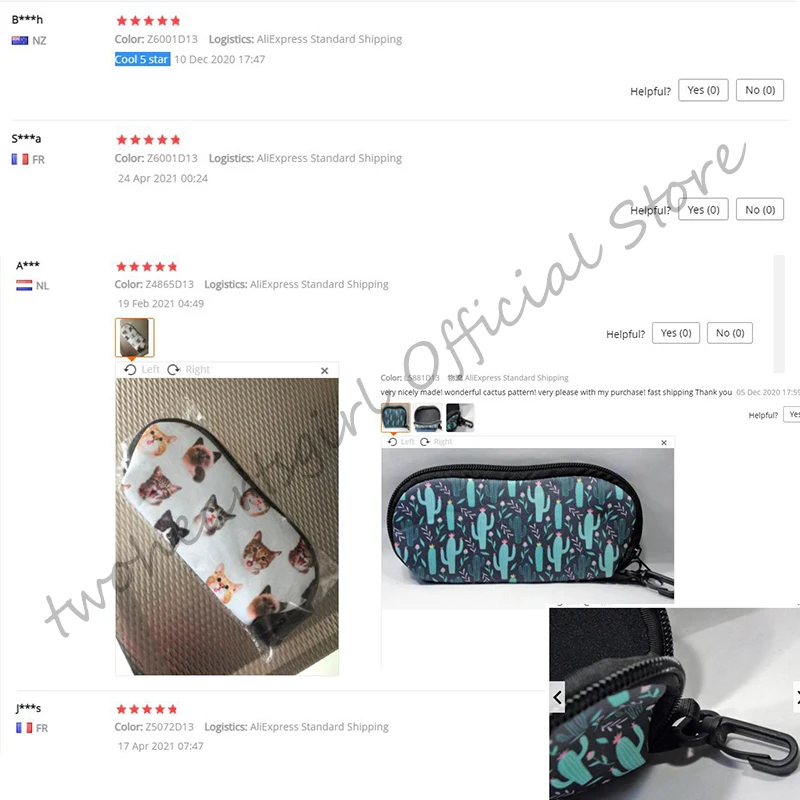 Eyewear Cases Cover Sunglasses Case for Women Animal Print Pink Leopard Glasses Box with Lanyard Zip Eyeglass Cases Accessories