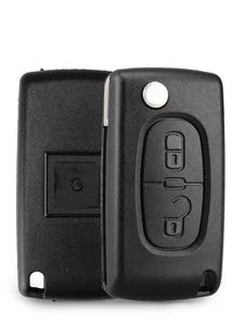Чехол KEYYOU для дистанционного ключа для Peugeot 207 307 308 407 607 807 для Citroen C2 C3 C4 C5 C6, складной чехол для автомобильного ключа с 2/3/4 кнопками