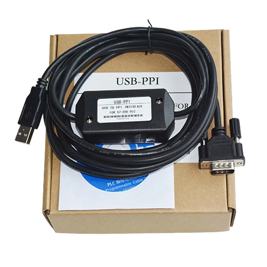 ПЛК кабель программирования PLC ПК USB к RS485 адаптеру для стандартного S7 200 PPI|usb to