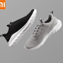 Xiaomi FREETIE Мужская Спортивная обувь легкая проветриваемая эластичная трикотажная обувь дышащие освежающие Городские кроссовки для бега