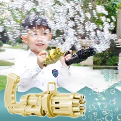 Machine à bulles en plastique pour enfants, jouets de bain, Machine à gomme, pistolet, jouets pour garçons, vente en gros 