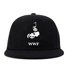 Новая мода WWF Логотип Унисекс Хип-хоп кепка
