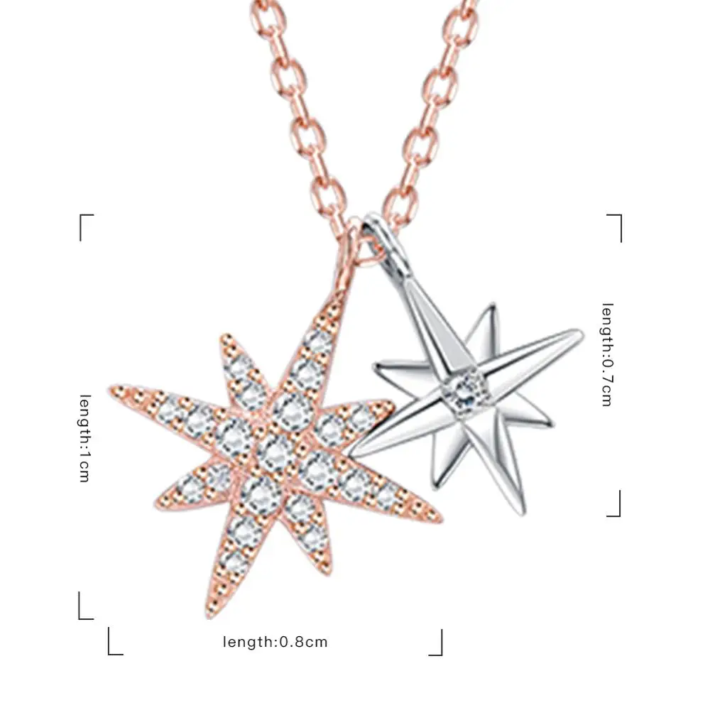 SILVERHOO, модные женские 925 пробы, серебряные ожерелья, Геометрическая подвеска, ожерелье, ювелирные изделия для женщин, аксессуары, подарок на день рождения