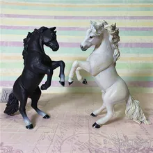 ПВХ фигурка модель игрушки лошадей 2 шт./компл