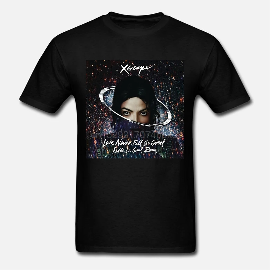 Майкл Джексон Xscape футболки женские Топы черные | Мужская одежда