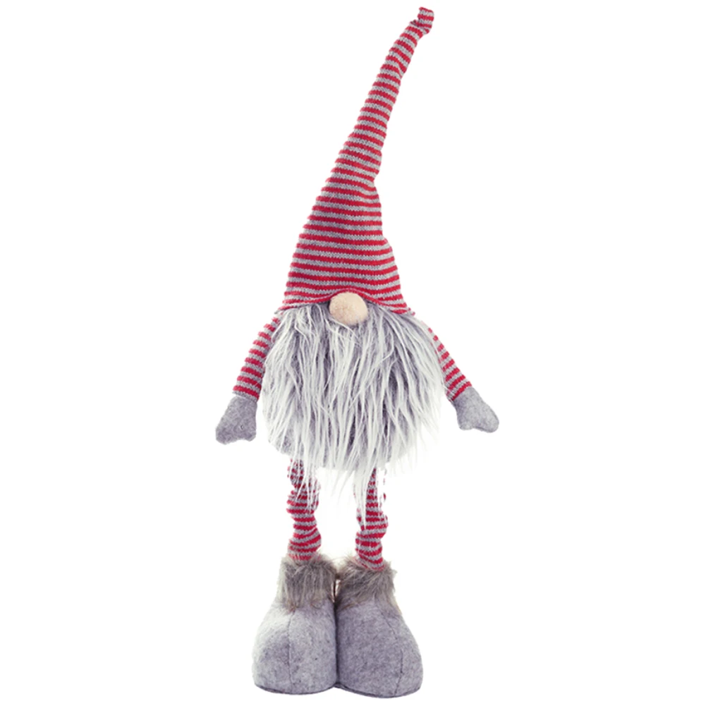 

Standing Holiday Elf Decoration Faceless Kids Toys Striped Table Plush Home Gnome Christmas Doll Swedish Figurines