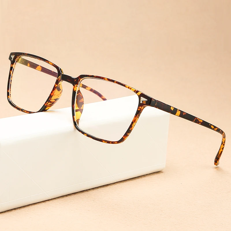 Vintage Computer Eyeglasses Square Women Fashion Transparent Glasses Men Optical Myopia Plastic Spectacles Eyewear Frame eyeglasses frames eyeglass frames square eyeglasses myopia glasses optical glasses