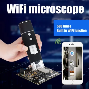 

Wireless Digital WiFi 2MP USB Microscope Camera 1000X Magnification High Definition JDH99