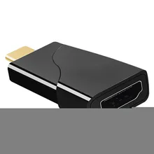 Видео конвертер USB C к HDMI Прочный Мини HD разрешение пластиковый адаптер быстрый Универсальный портативный
