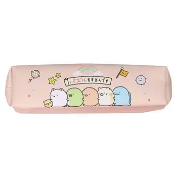 

Kawaii Cartoon Pencil Bag Leather Pen Case Kids Gift Cosmetic Stationery Pouch B95C