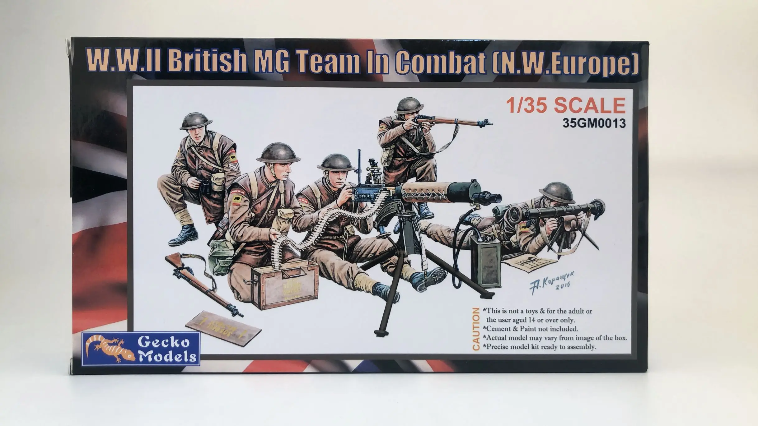 

Набор моделей Gecko, 35GM0013, 1/35, британская команда в боях второй мировой войны, [N.W.Europe]