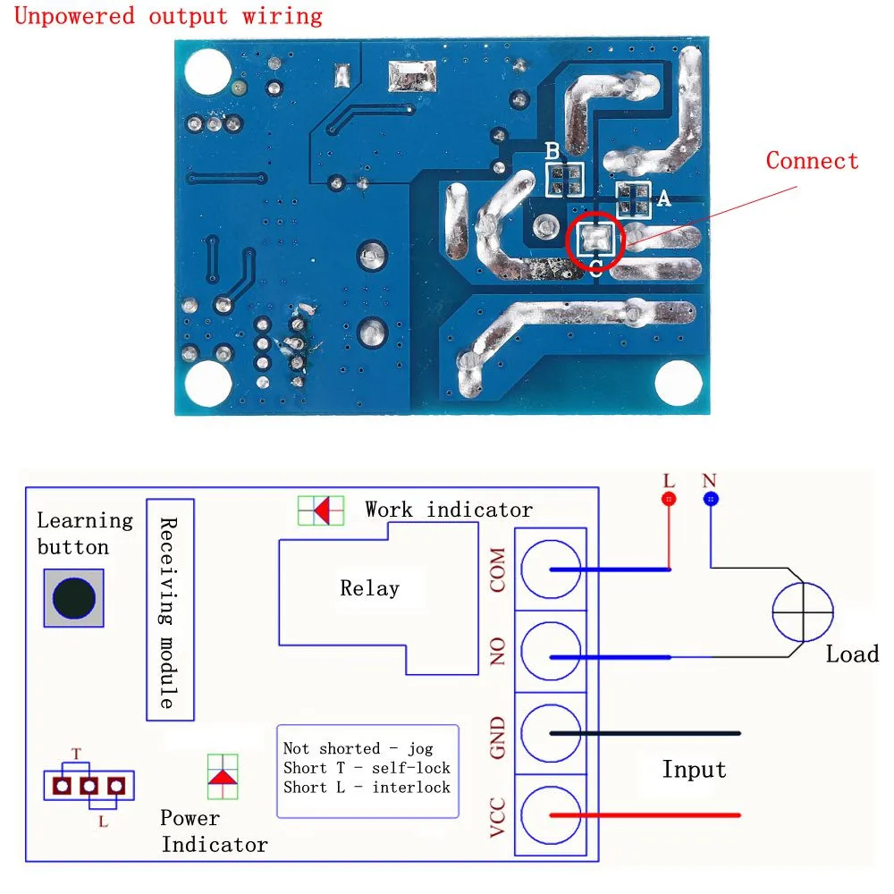 DC12V-24V 1CH канальный беспроводной пульт дистанционного управления для Светодиодный водяной насос выключатель питания с круглым передатчиком