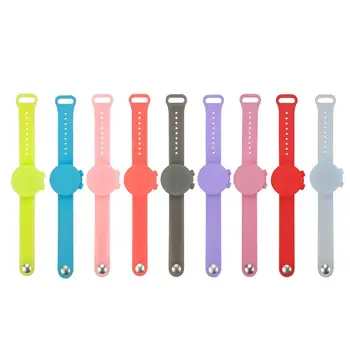 

Hand Sanitizer Disinfectant Sub-packing Silicone Bracelet Wristband Hand Dispenser Wearable Hand Sanitizer Dispenser
