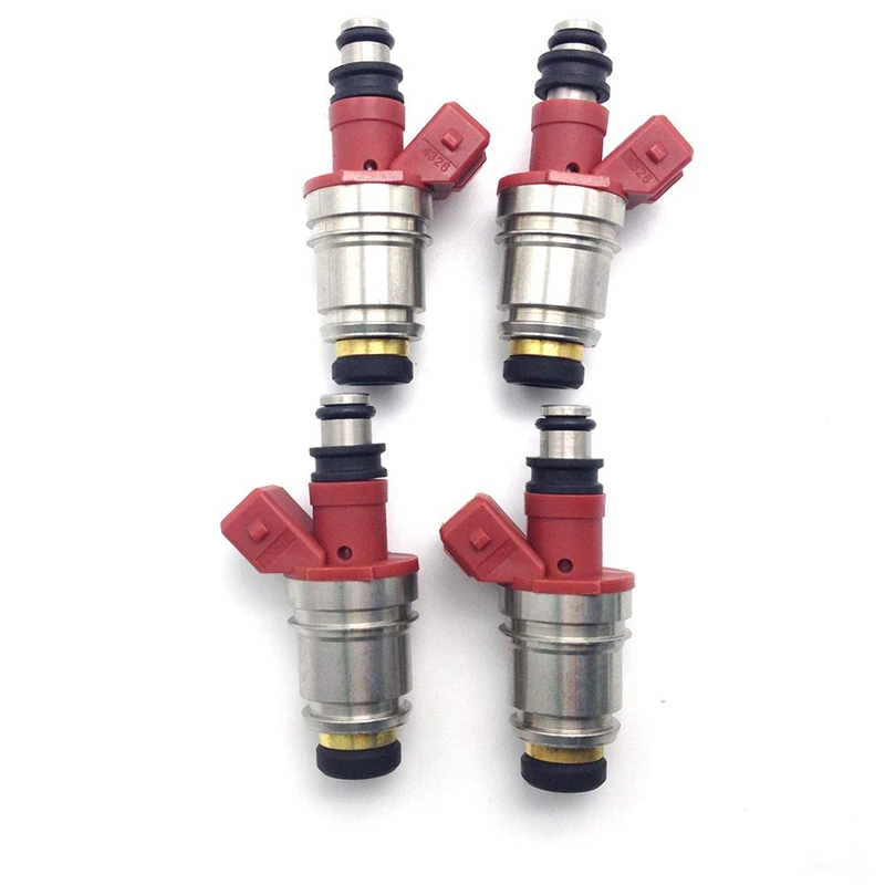 4 шт. Топливные форсунки комплект 16600-86G00 для Nissan пикап 2.4L 1995 D21 2.4L 1990-1994 JS2-1 16600-86G10