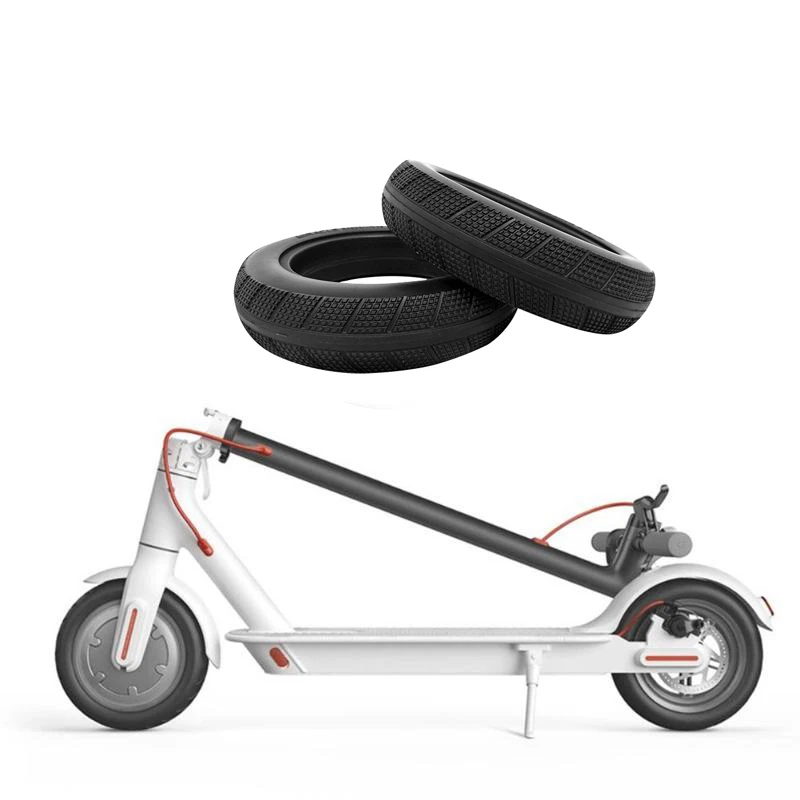 

2Pcs for Xiaomi Mijia M365 8.5 Inch Electric Scooter Solid Tire 8 1/2X2 Free Inflatable Tire Pattern