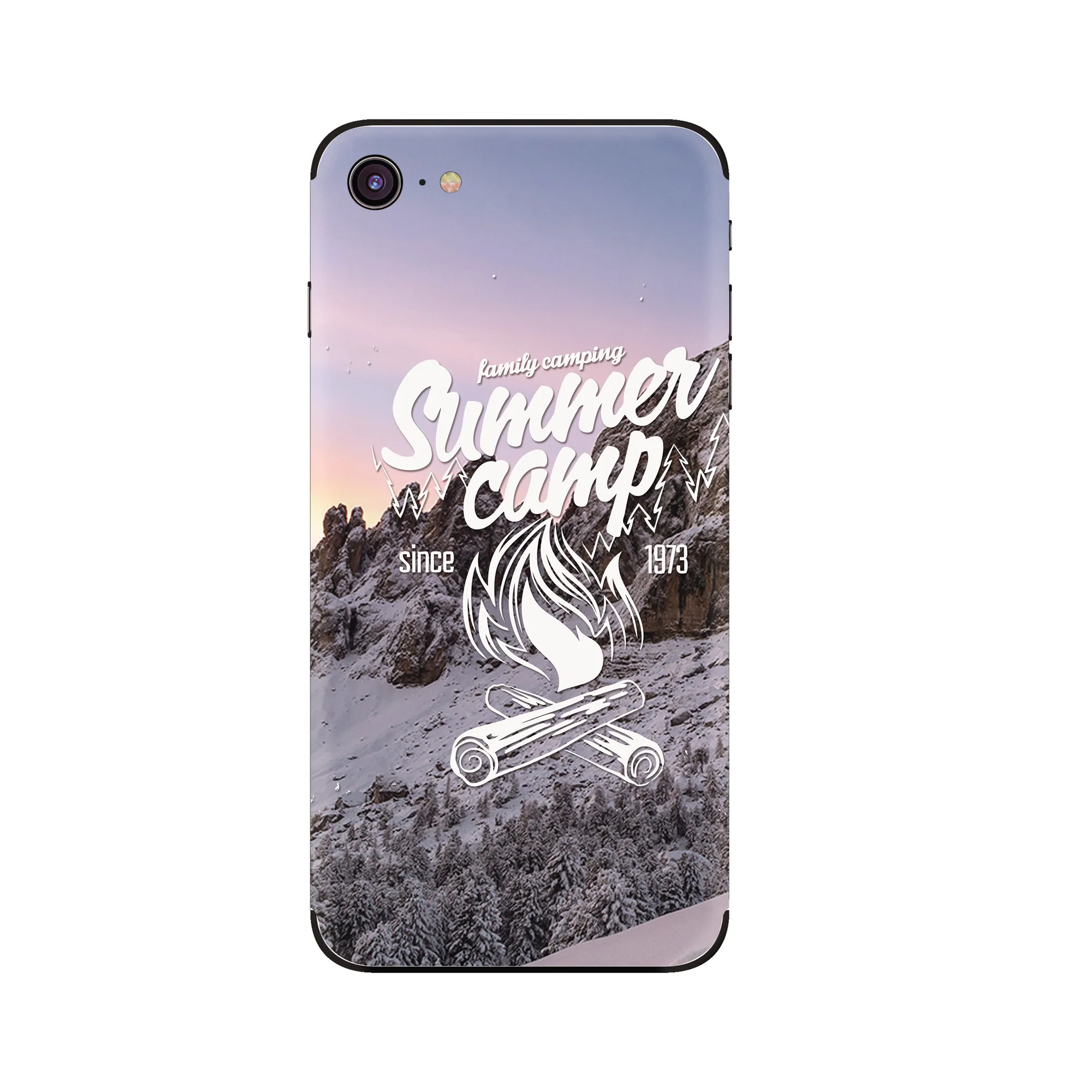 1 Наклейка s для IPhone 11 11Pro 11ProMAX задняя пленка Защитная крышка наклейка s телефон наклейка плакат пейзаж серия - Цвет: 1
