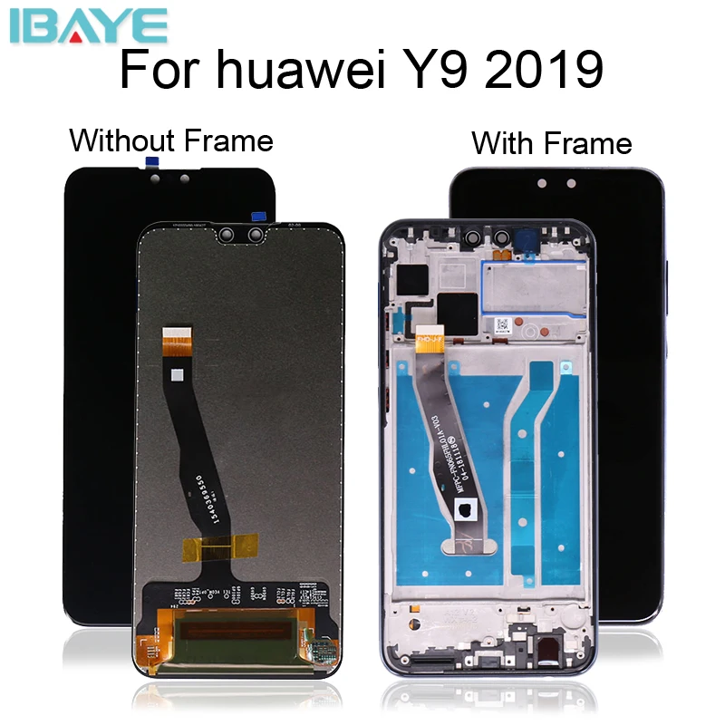 

For Huawei Enjoy 9 Plus Y9 2019 LCD Display Touch Screen Digitizer + Frame Assembly Y9 2019 Display Repair Free Shipping AAA