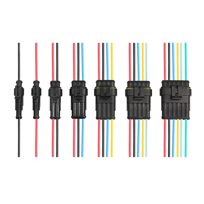 Auto wire connector 1P 2P 3P 4P 5P 6P Male &amp Female Waterproof Electrical Connector Plug with cable | Обустройство дома
