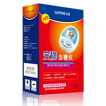 

Safe-Accu Blood Glucose Meter Glucometer Diabetes Tester Strips Lancets Medical Blood Sugar Meter