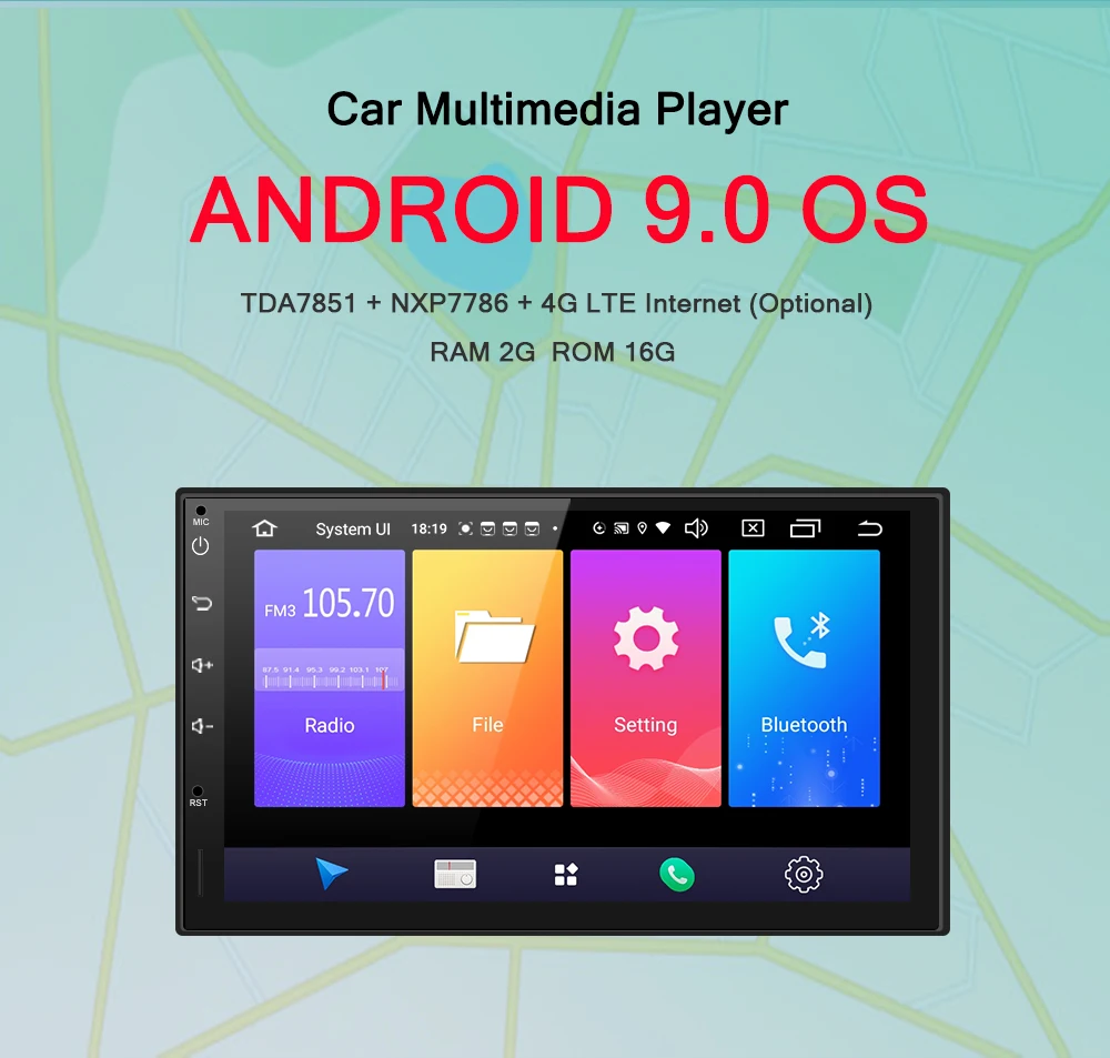 Best AUTOTOP 7" 2 din android 9.0 Car Multimedia Player for Hyundai,Mazda,Toyota,Suzuki with Bluetooth Radio RDS 4G Wifi,SWC,No DVD 0 Best AUTOTOP 7" 2 din android 9.0 Car Multimedia Player for Hyundai,Mazda,Toyota,Suzuki with Bluetooth Radio RDS 4G Wifi,SWC,No DVD 0