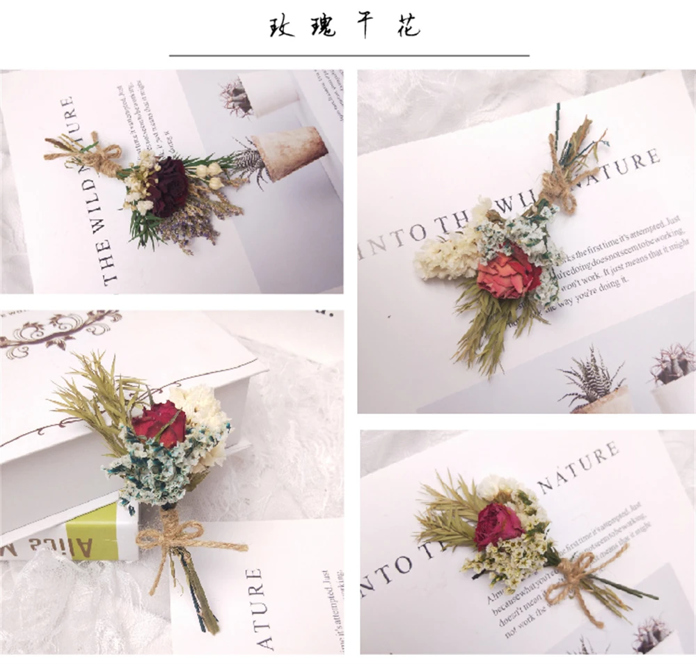 Mini Dried Flower Bouquet - E's Florals