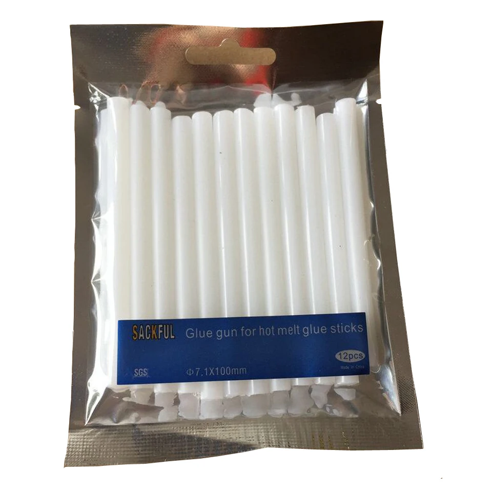 Hair Extension Glue Stick 2 Packs 24pcs Hot Melt Keratin Styling Tools Adesive Glue Sticks