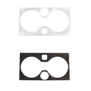 

1 pcs For BMW X5 2019 carbon fiber Center Front Cup Holder Cover Trim