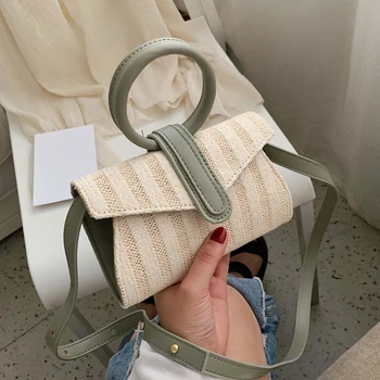 

Luxury Brand Fashion Female Weaving Handbag Chic Crossbody Bags for Women Small Messenger Shoulder Bags Phone Coin Bags Yellow