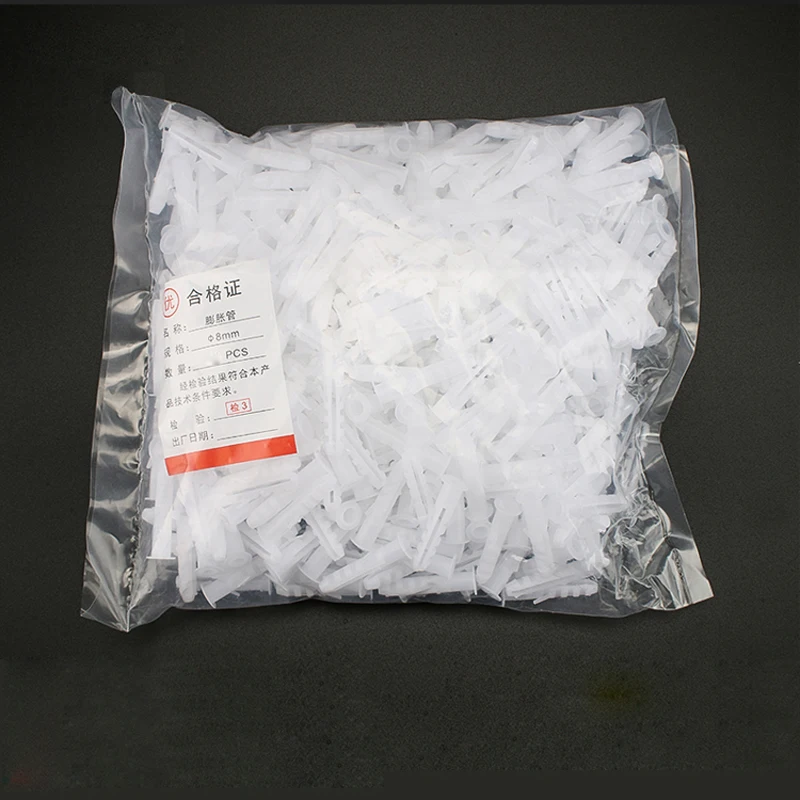 5mm-12mm Plastic Expansion Tube Wall Anchors Plugs with Phillips Head Screw NL28 expansion plugs plastic wall anchor