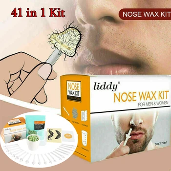 

50g ​Nose Ear Hair Removal Wax Kit Painless Wax Remover Effective Safe Quick Pratical Nose Wax Stick Nasal Cleaning