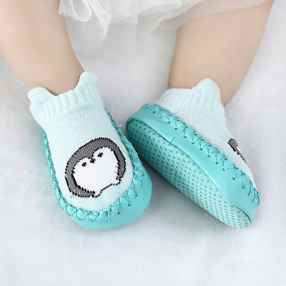 Zapatos de primeros zapatos Unisex para bebés que caminan, niño pequeño, primer andador, suela de goma suave, botines de punto antideslizantes