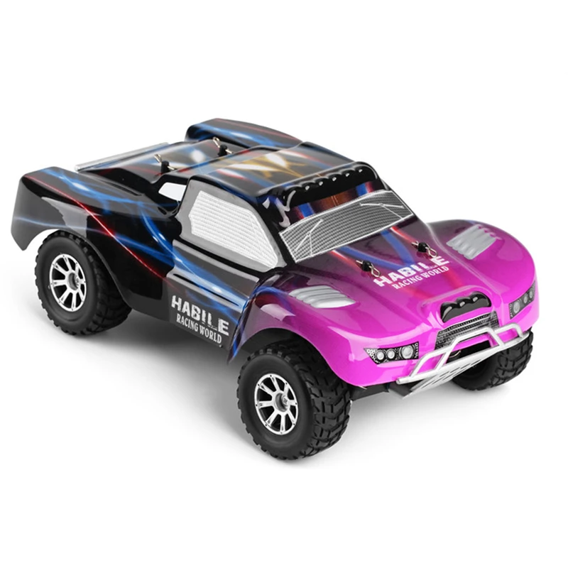 Wltoys 18403 1:18 2.4G 4WD Electric Short Course Vehicle RC Car RTR Model Vehicle Toys Outdoor for Boys Children Gifts