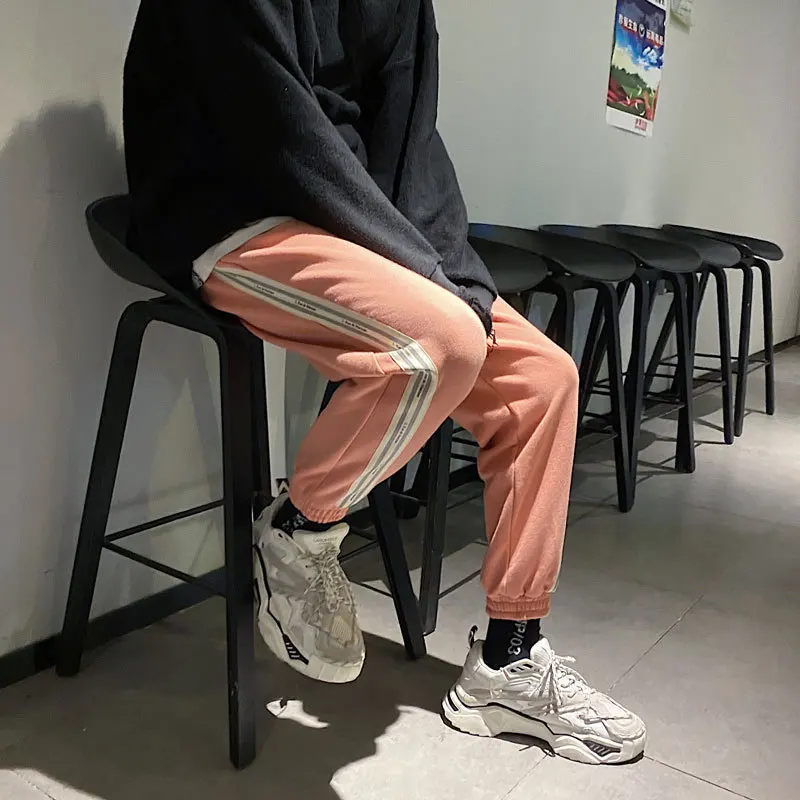 

Casual Pants Men Popular Brand 2020 Spring New Style Loose-Fit Beam Leg Sports Sweatpants Korean-style Trend Versatile Long Pant